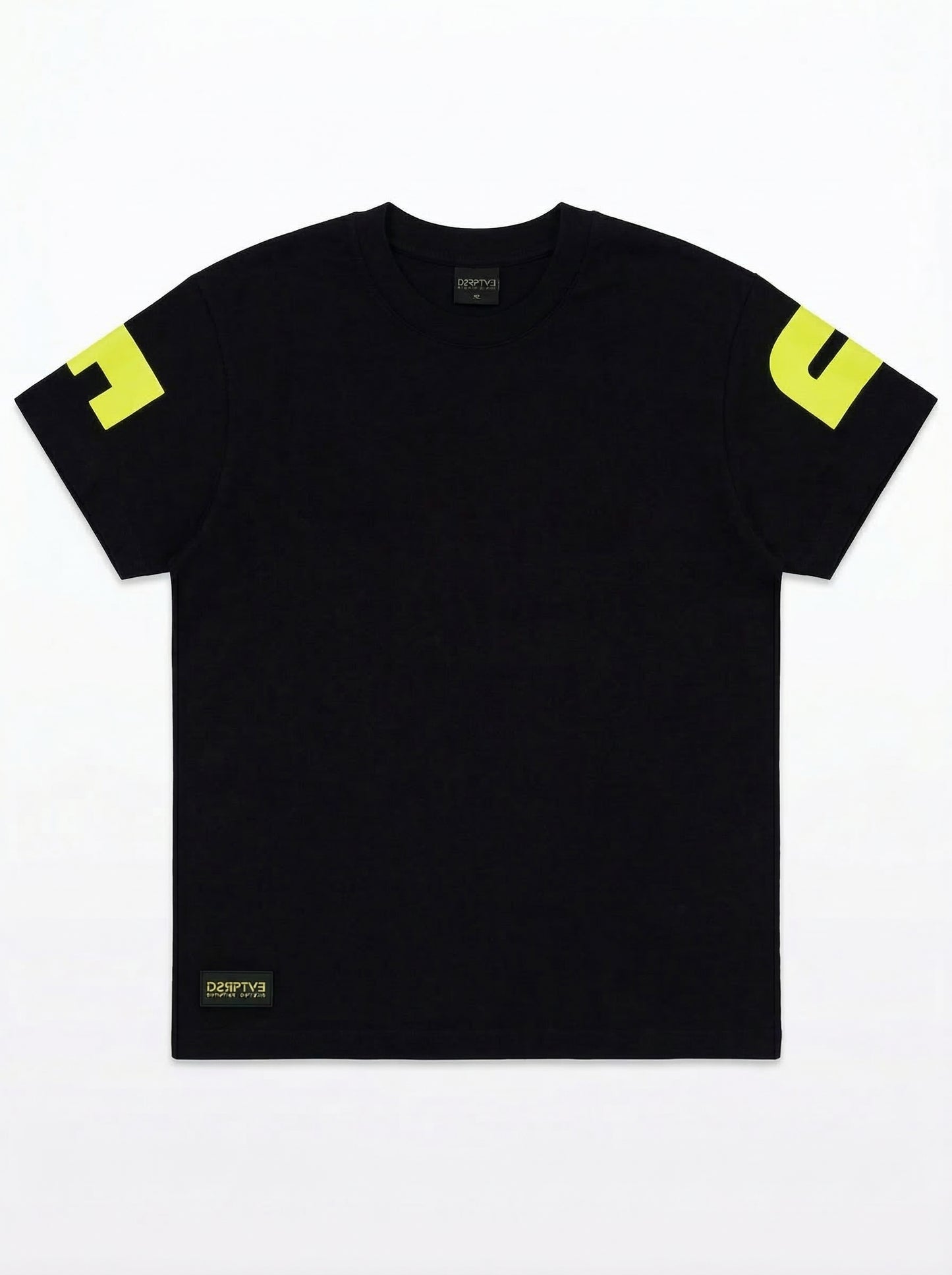 DISRUPTIVE NEON T-SHIRT – BLACK