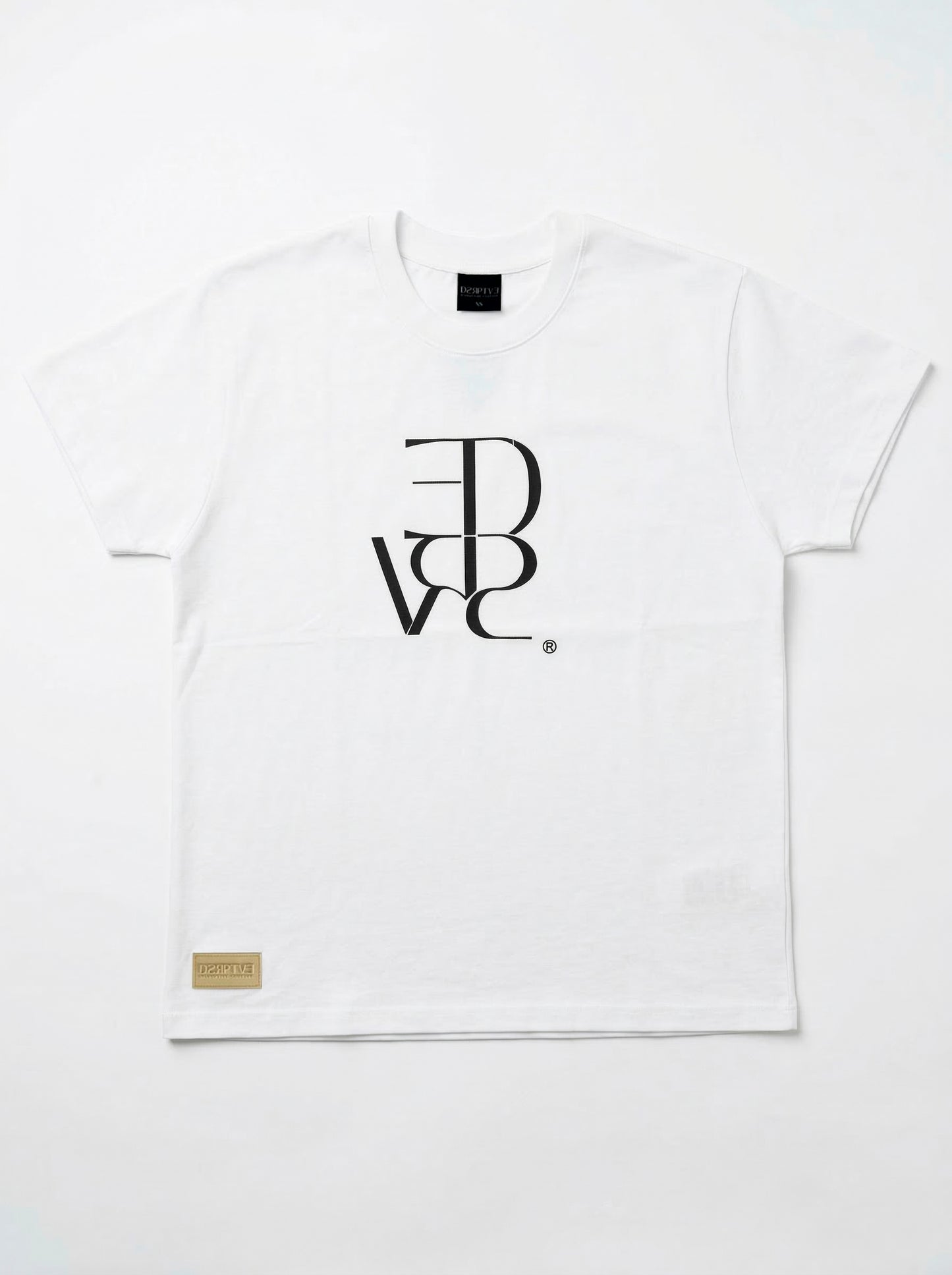 DISRUPTIVE MONOGRAM T-SHIRT – WHITE
